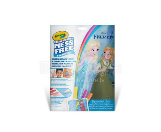CRAYOLA FROZEN Color Wonder Coloring Set