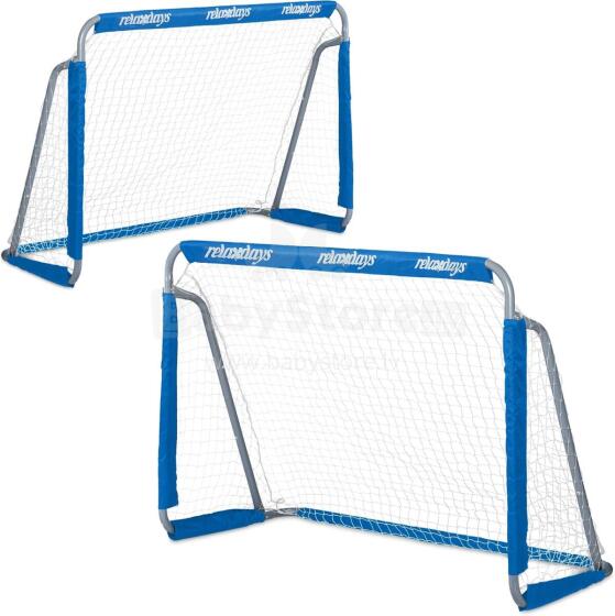 Relaxdays Garden Football Goal Art.271991 Futbola/florbola vārti  110 x 150 x 75cm