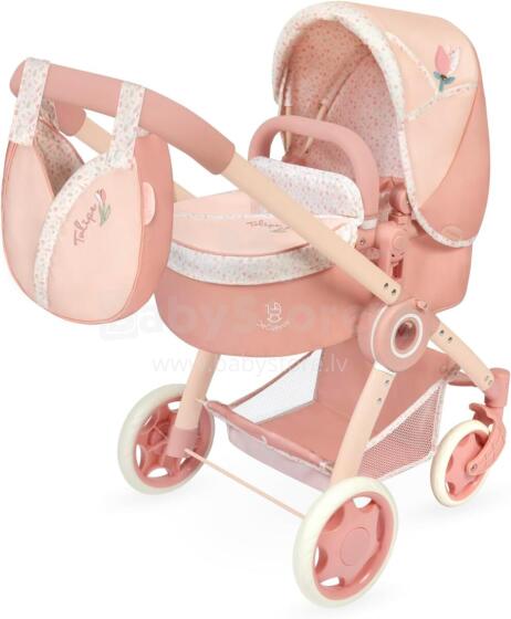 DeCuevas Toys Tulipe Art.80574 Leļļu rati 3in1