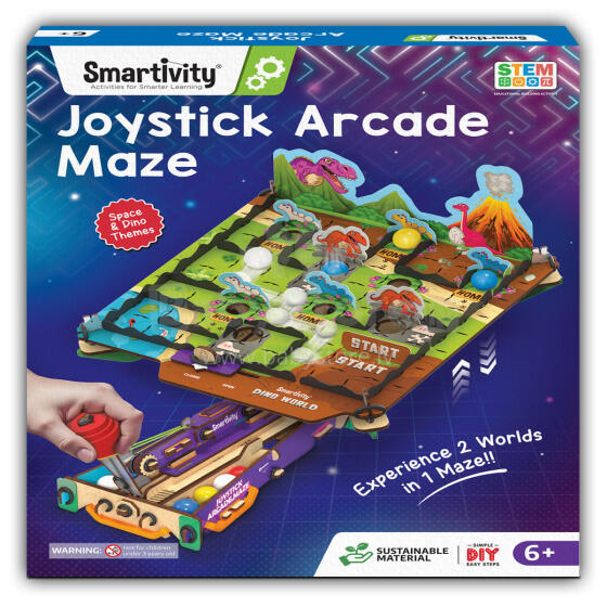 SMARTIVITY Constructor - game Joystick Arcade Maze, SMRT1241