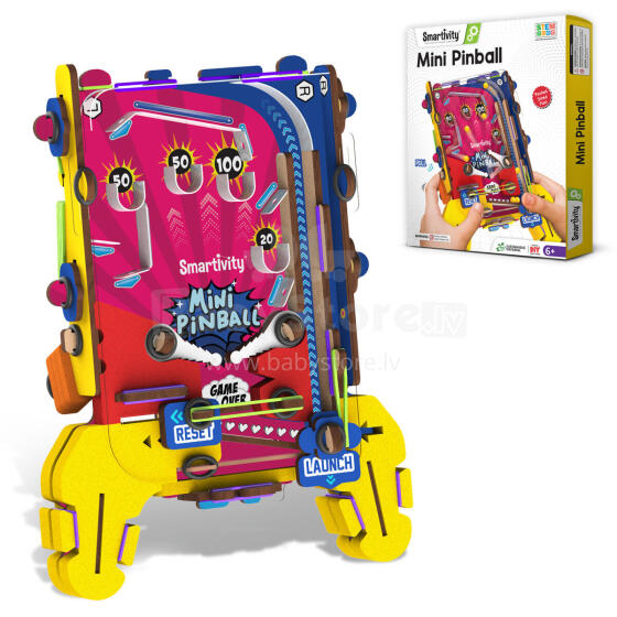 SMARTIVITY konstruktors — spēle Mini Pinball, SMRT1295