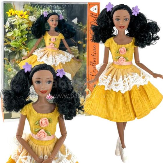WOOPIE ROYAL Doll Emi 32 cm Fashionable Outfit and Beautiful Black Hair