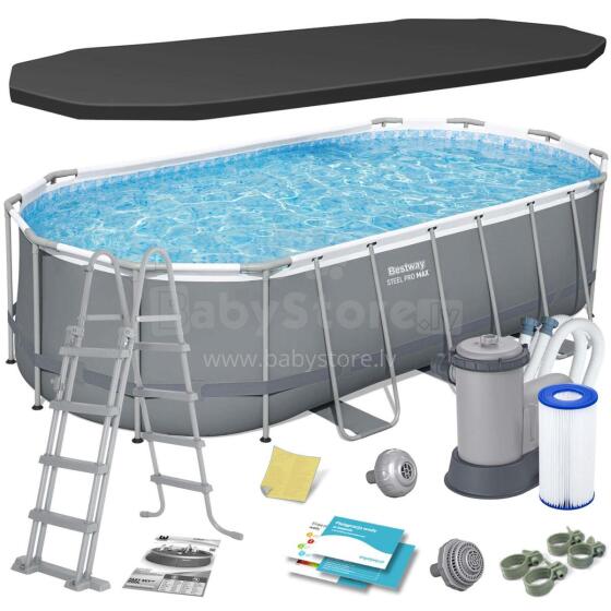 Bestway 56710 12-в-1 каркасный бассейн 549 x 274 x 122 см