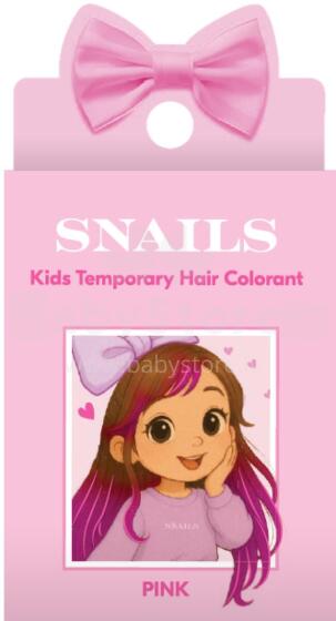 Snails Hair Coloring Chalk, Pink