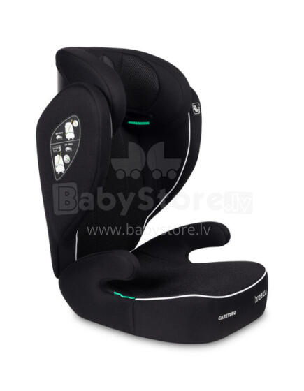 CAR SEAT BREEZY BLACK (100-150cm)