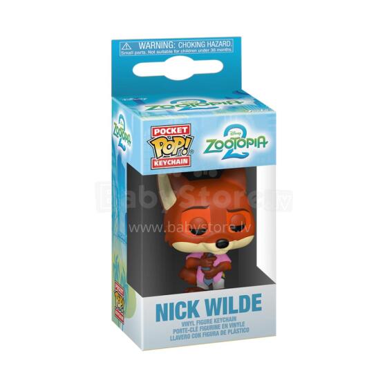 FUNKO POP! Брелок: Disney: Zootropolis 2 - Nick Wilde