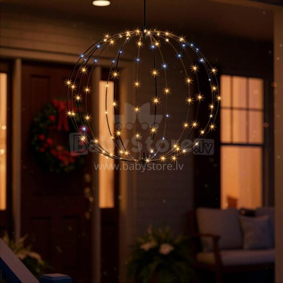 LED Light Sphere 112 LED Warm White Springos CL1235