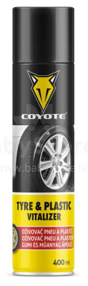 Coyote tyre and plastic vitalizer 400 ml spray