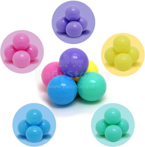 LittleTom Colourful Balls  Art.105077  Мячики для сухого бассейна  Ø 5.5 cm, 50 шт.