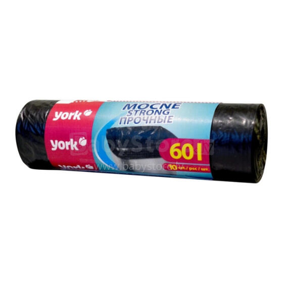 Garbage bags STRONG 60 l / 10 pcs.