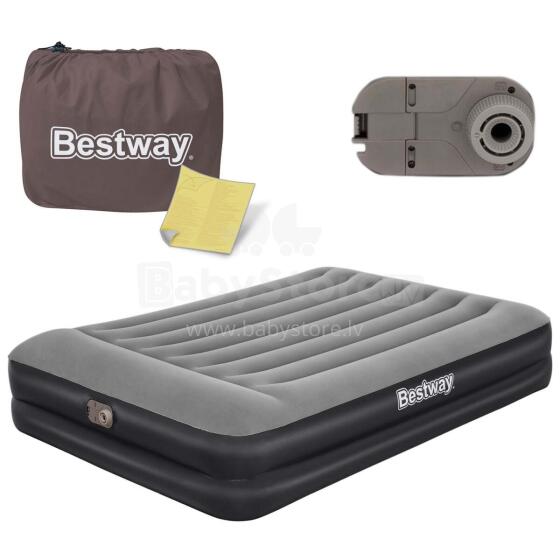 Inflatable Mattress 203x152x46 cm with Built-in Electric Pump Bestway 67403