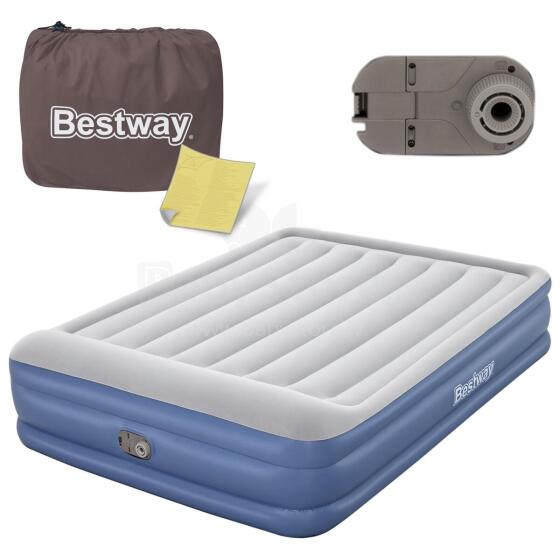 Gaisa matracis 203x152x46 cm ar iebūvētu elektrisko sūkni Bestway 67630