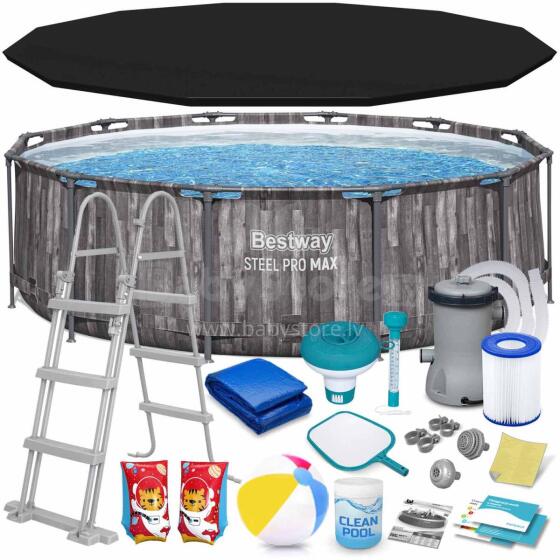 Bestway 5614X 366 x 100 cm 18-in-1 rāmis baseins