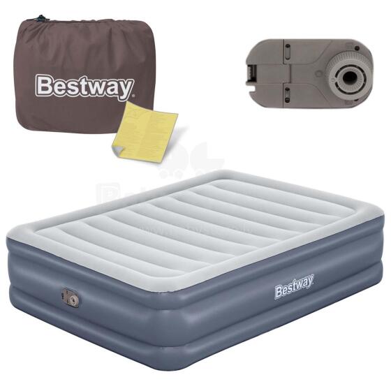 Inflatable Mattress 203x152x51 cm with Built-in Electric Pump Bestway 6713I
