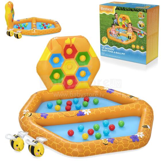 Gaisa piepūšamā rotaļu laukuma bites 127 x 119 x 61 cm Bestway 52639
