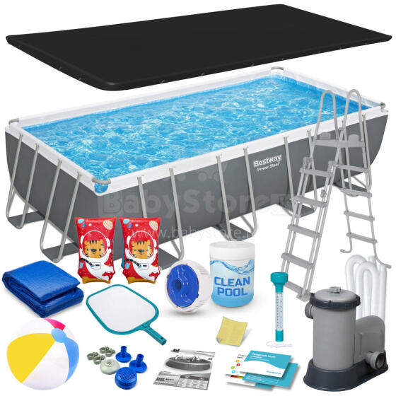 Bestway 56465 Каркасный бассейн 549 x 274 x 122 см 17 в 1