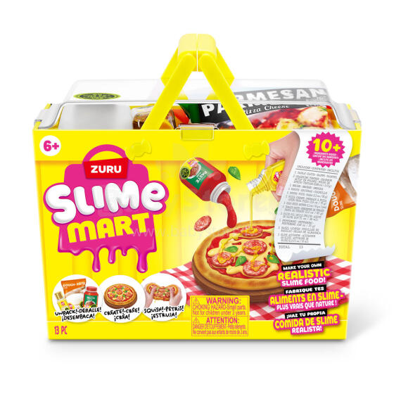 SLIME MART Gatavošanas komplekts - Iepirkumu groziņš "Pizza"