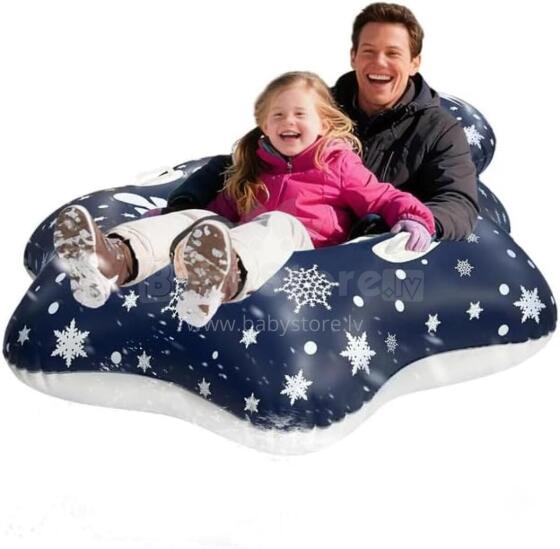 Kids World Snow Sleds/Tube Art.274259 Izturīgas piepūšamas sniega caurules  ar izturīgiem rokturiem