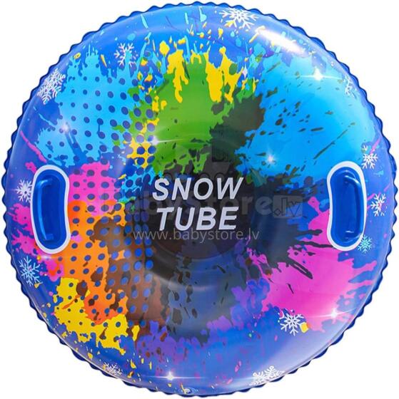 Kids World Snow Sleds/Tube Art.274261 Izturīgas piepūšamas sniega caurules  ar izturīgiem rokturiem 87cm