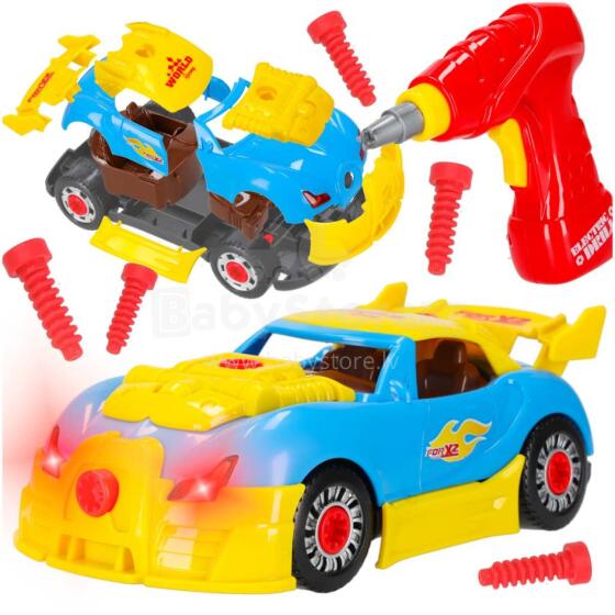 Ikonka Art.KX2931 Būvniecības sporta automašīnas tuning skrūvgriezis