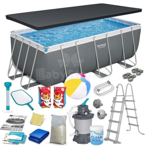 Bestway 56457N 412x201x122 cm Frame Pool 17 in 1