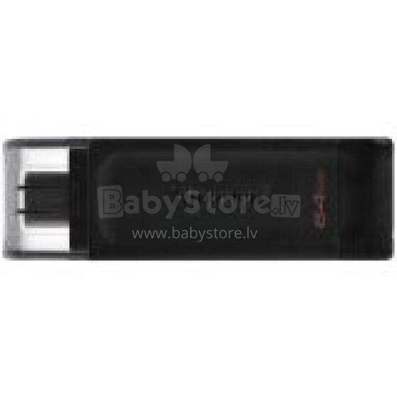 64GB DataTraveler 70 USB-C Melns