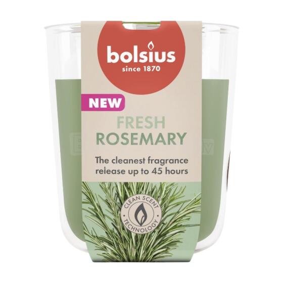 Ароматическая свеча в стеклянном стакане True Scents &Oslash;97x85 мм с розмарином