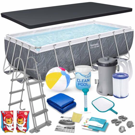 Bestway 56721 404 x 201 x 100 cm 18-in-1 rāmis baseins