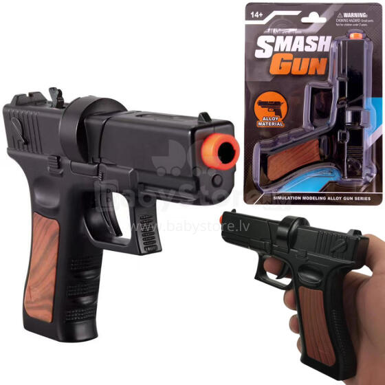 PISTOLET NA SPŁONKĘ METAL
