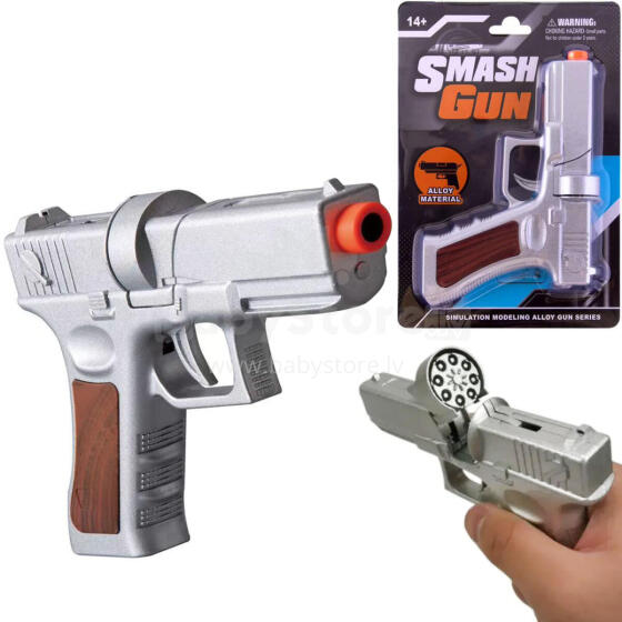 PISTOLET NA SPŁONKĘ METAL