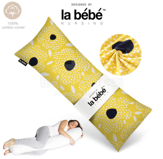 La Bebe™ Easy Maternity Pillow Art. 70608146 Nordic Seeds. Memory Foam 135 x 40 cm