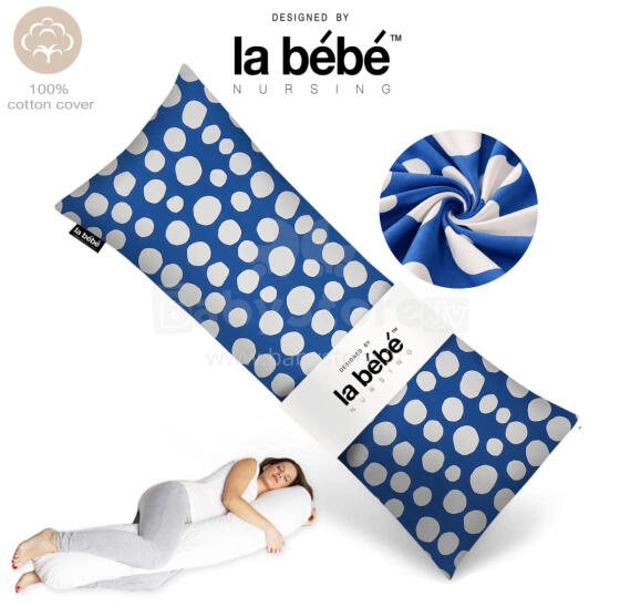 La Bebe™ Easy Maternity Pillow Art.80579822 Nordic Stones. Daudzfunkcionāls gulēšanas atbalsta spilvens ar sintepona (bumbiņsintepons) pildījums (īpaši mīksts un kluss) 135 x 40 cm