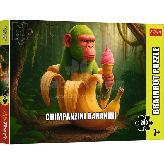 TREFL BRAINROT Puzle Chimpanzini Bananini, 200 gab.