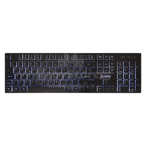Sbox K-22 Keyboard HR Layout