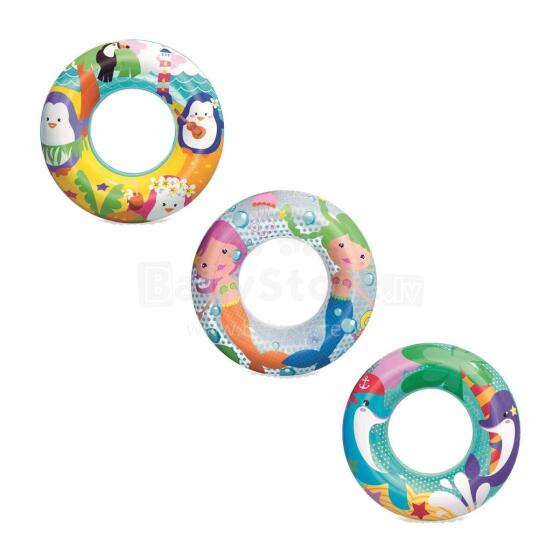 Beach Swimming Ring Ocean Adventures for Kids Bestway 36113 Penguin