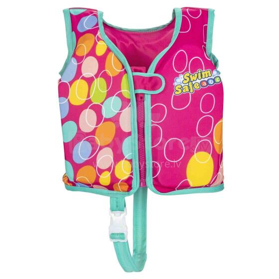Pink Swim Training Vest for Kids M/L Bestway 32177