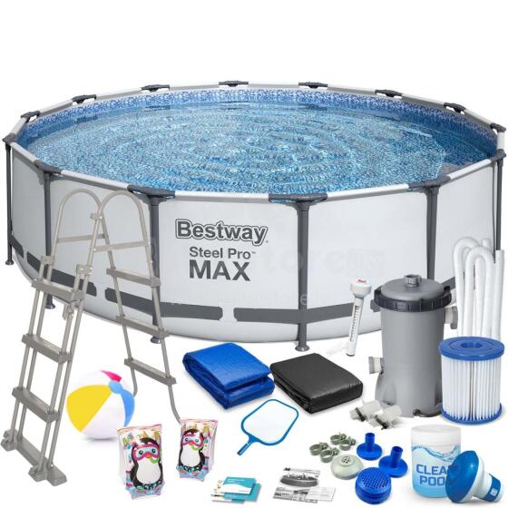 Bestway 56950 427 x 107 cm rāmis baseins 19 in 1