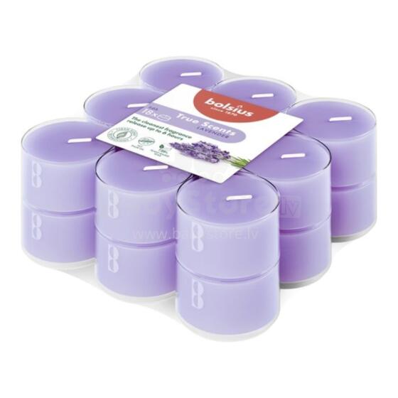 Tējas sveces arom. 18 gab.True Scents lavender 