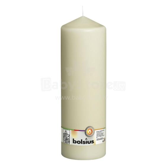 Candle cylinder &Oslash;300x98mm beige