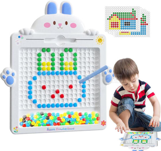 WOOPIE Магнитная доска Кролик Синий 6шт