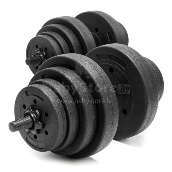 Hanteļu komplekts 2 x 10 kg ACT0041