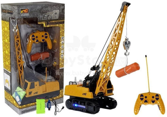 R/C Crane with movable Arm with Lights