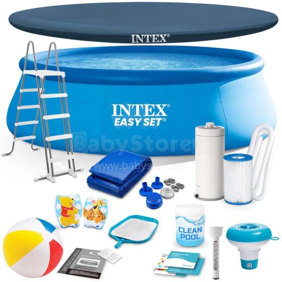 Надувной бассейн 457 x 122 см 18в1 INTEX 26168