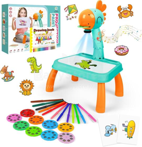 Kids World Drawing Projector Art.276168  projektora galds/zīmēšanas galds