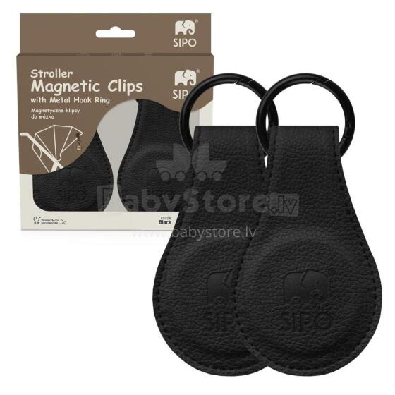 Sipo Magnetic Clip Art. SCA-16 magnētiskie ratiņu turētāji 2 gab.