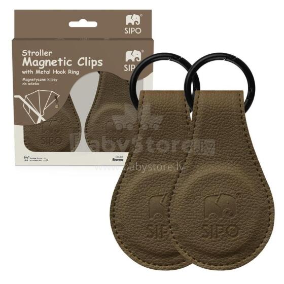 Sipo Magnetic Clip Art. SCA-15 magnētiskie ratiņu turētāji 2 gab.