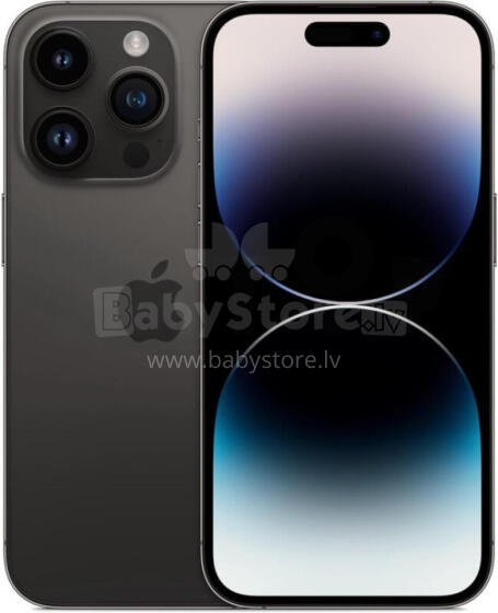 Apple iPhone 14 Pro 128GB Black Prece no ekspozīcijas Garantija 2 gadi