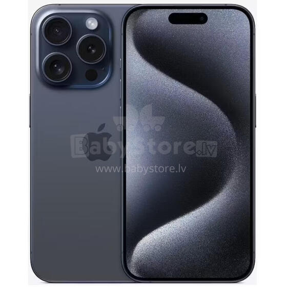 Apple iPhone 15 Pro 256GB Blue Titanium Prece no ekspozīcijas. Garantija 1 gads