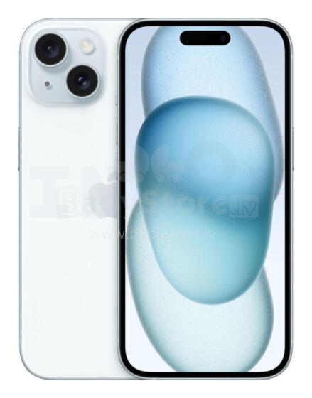 Apple iPhone 15 256GB Blue Prece no ekspozīcijas Garantija 2 gadi