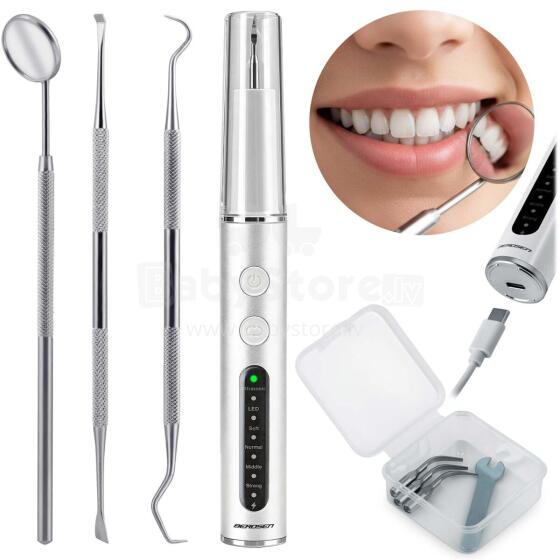 Ultrasonic Tooth Scaler 4 Modes for Tartar Removal LED Berdsen BD-251
